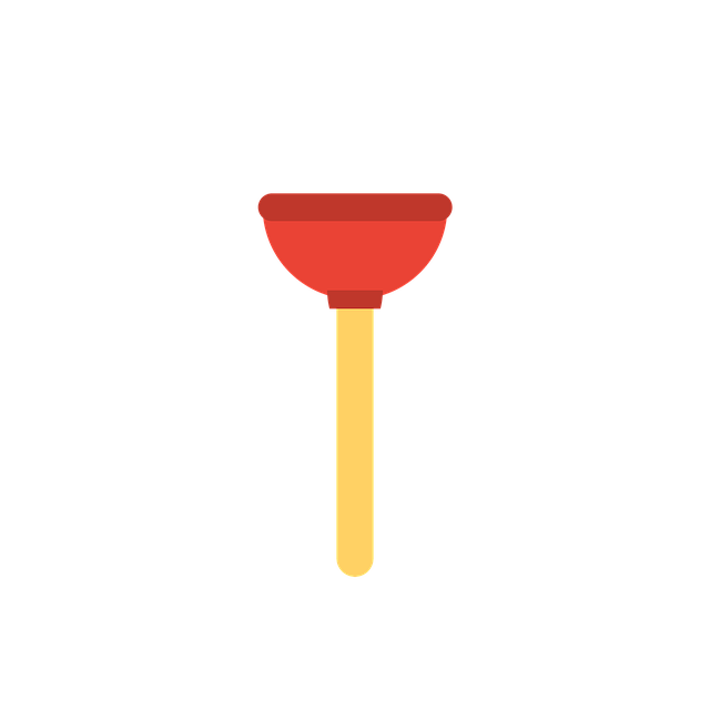 cartoon image of a plunger