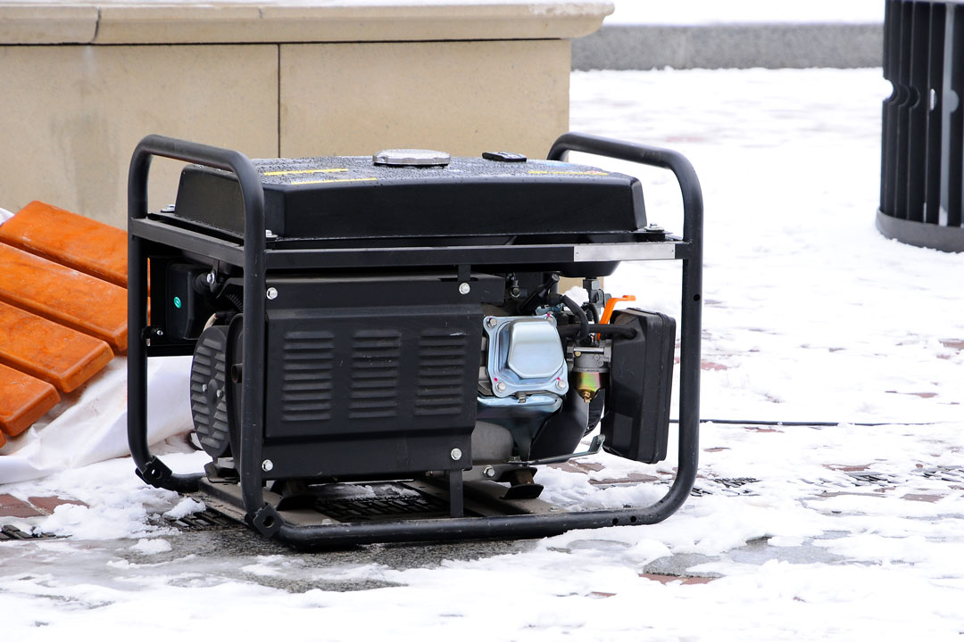 how to start a generator in cold weather